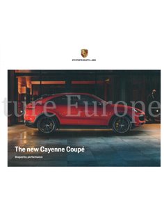 2020 PORSCHE CAYENNE COUPE HARDCOVER BROCHURE ENGELS