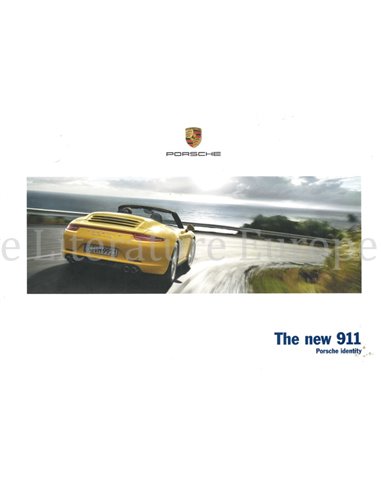 2014 PORSCHE 911 CARRERA HARDBACK BROCHURE ENGLISH
