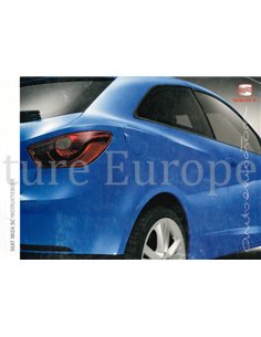 2008 SEAT IBIZA SC BETRIEBSANLEITUNG NIEDERLÄNDISCH 