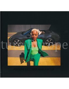 2022 PORSCHE EXCLUSIVE MANUFAKTUR HARDCOVER BROCHURE DUITS