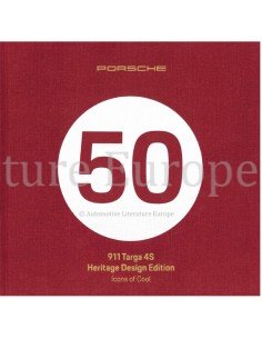 2021 PORSCHE 911 TARGA 4S HERITAGE DESIGN EDITION HARDCOVER PROSPEKT JAPANISCH