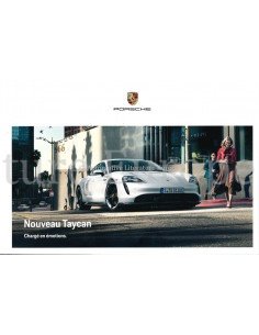 2019 PORSCHE TAYCAN BROCHURE FRENCH
