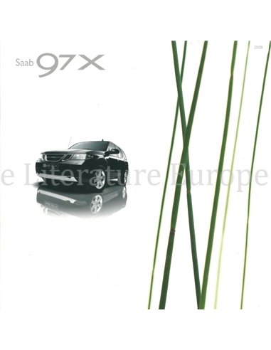 2008 SAAB 9-7X BROCHURE ENGELS (USA)