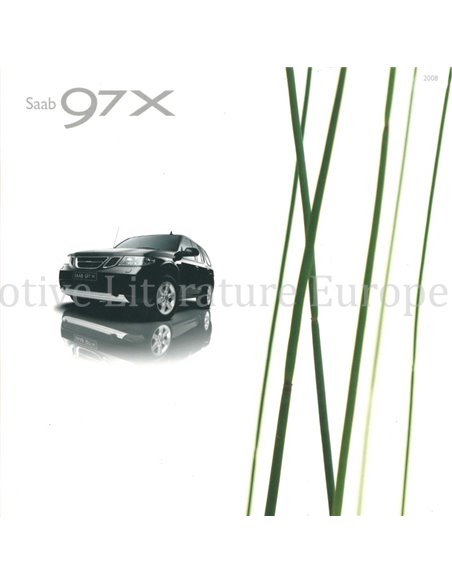 2008 SAAB 9-7X BROCHURE ENGELS (USA)