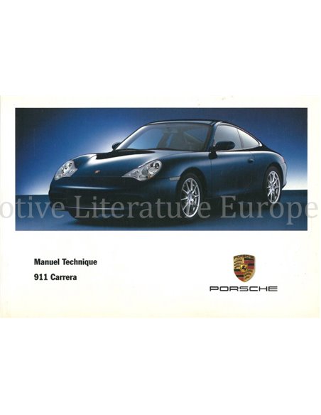 2003 PORSCHE 911 CARRERA INSTRUCTIEBOEKJE FRANS