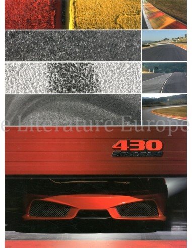 2007 FERRARI 430 SCUDERIA PRESS BROCHURE PERS BROCHURE 3079/07