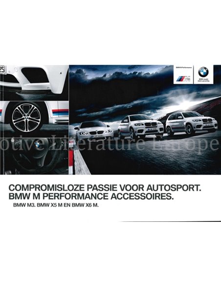 2012 BMW M MODELLE | M PERFORMANCE ZUBEHÖR PROSPEKT NIEDERLÄNDISCH