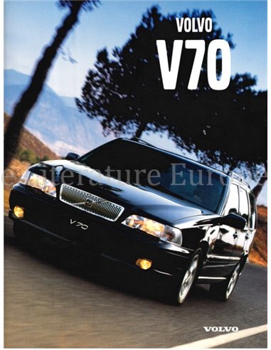 1998 VOLVO V70 BROCHURE ENGELS