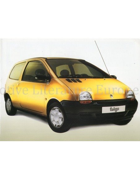 1996 RENAULT TWINGO BETRIEBSANLEITUNG NIEDERLÄNDISCH