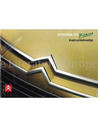 2006 CITROEN C4 PICASSO OWNERS MANUAL DUTCH