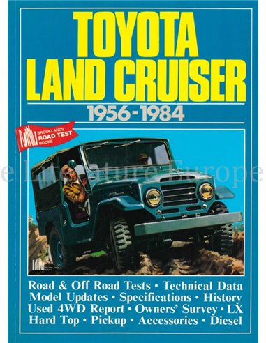 TOYOTA LAND CRUISER 1956 - 1984  (BROOKLANDS)