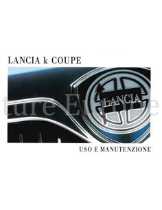 1997 LANCIA KAPPA COUPE BETRIEBSANLEITUNG ITALIENISCH