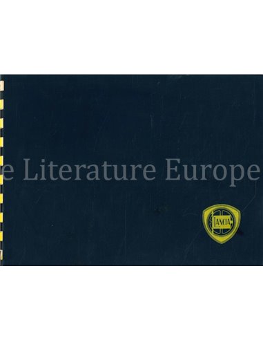 1965 LANCIA SERVICE MANUAL ITALIAN