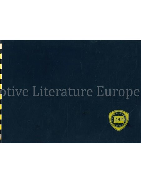 1965 LANCIA SERVICE MANUAL ITALIAN