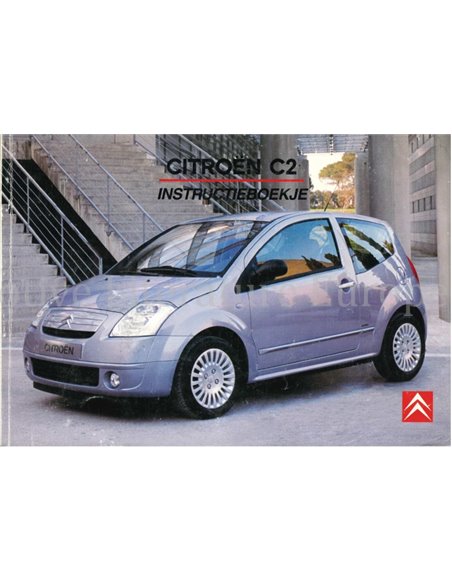 2003 CITROEN C2 BETRIEBSANLEITUNG NIEDERLÄNDISCH
