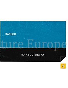 2010 RENAULT KANGOO BETRIEBSANLEITUNG FRANZÖSISCH