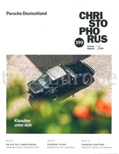 2019 PORSCHE CHRISTOPHORUS MAGAZINE 390 GERMAN 2