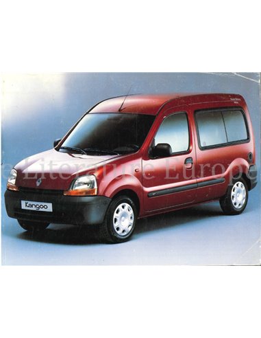 1997 RENAULT KANGOO BETRIEBSANLEITUNG NIEDERLÄNDISCH