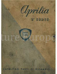 1940 LANCIA APRILIA SPARE PARTS MANUAL ITALIAN