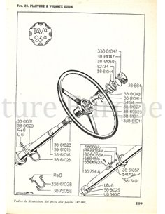 1953 LANCIA APRILIA BETRIEBSANLEITUNG & ERSATZTEILKATALOG ITALIENISCH 2