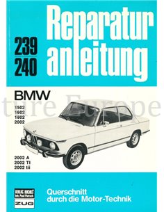 1966 - 1977  BMW 02 SERIES REPAIR MANUAL GERMAN