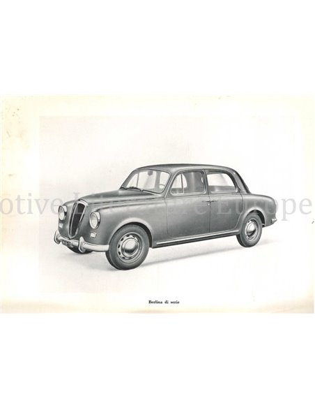 1960 LANCIA APPIA SALOON OWNERS MANUAL ITALIAN