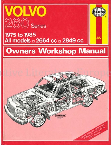 1975 - 1985 VOLVO 260 SERIE VRAAGBAAK ENGELS