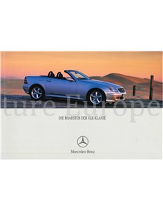 2001 MERCEDES BENZ SLK BROCHURE DUITS