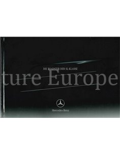 2003 MERCEDES BENZ SL KLASSE HARDCOVER PROSPEKT DEUTSCH
