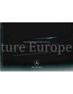 2003 MERCEDES BENZ SL KLASSE HARDCOVER PROSPEKT DEUTSCH