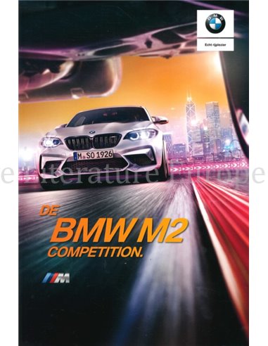 2019 BMW M2 COMPETITION BROCHURE NEDERLANDS