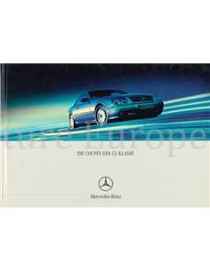 2001 MERCEDES BENZ CL CLASS HARDBACK BROCHURE GERMAN