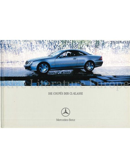 2003 MERCEDES BENZ CL KLASSE HARDCOVER PROSPEKT DEUTSCH