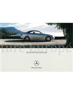 2003 MERCEDES BENZ CLK COUPÉ PROSPEKT DEUTSCH