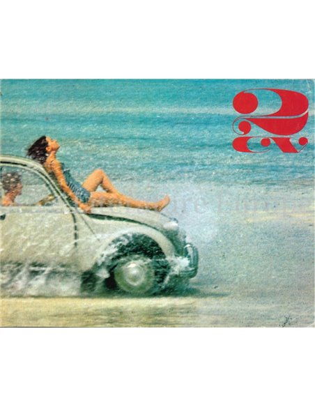 1965 CITROEN 2CV BROCHURE DUTCH