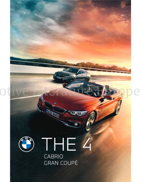 2020 BMW 4 SERIES BROCHURE DUTCH