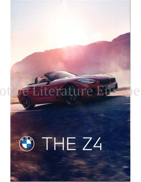 2020 BMW Z4 BROCHURE NEDERLANDS
