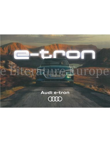 2019 AUDI E-TRON BROCHURE DUTCH