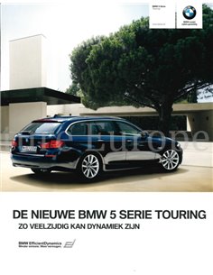 2010 BMW 5 SERIES TOURING BROCHURE DUTCH