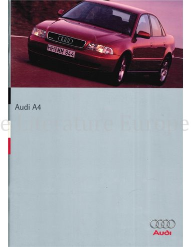1995 AUDI A4 PROSPEKT FRANZÖSISCH