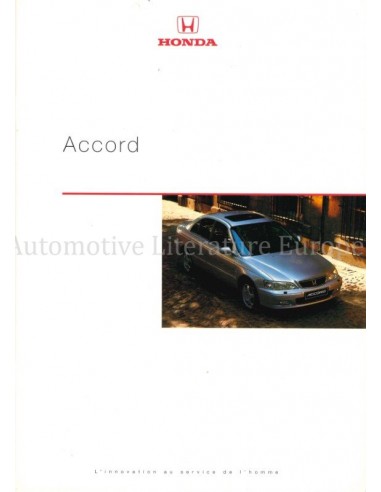 2000 HONDA ACCORD PROSPEKT FRANZÖSISCH