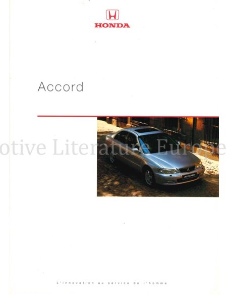 2000 HONDA ACCORD PROSPEKT FRANZÖSISCH