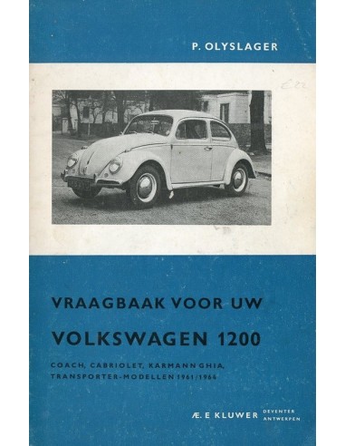 1961 -1964 VOLKSWAGEN 1200 VRAAGBAAK NEDERLANDS