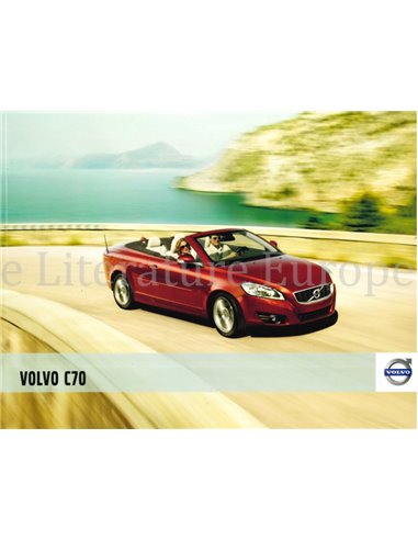 2009 VOLVO C70 COUPE | CABRIOLET BROCHURE NEDERLANDS