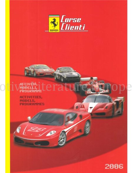 2006 FERRARI CORSE CLIENTI PROSPEKT 2374/06