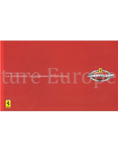 2006 FERRARI CLASSICHE ZERTIFIZIERUNG PROSPEKT