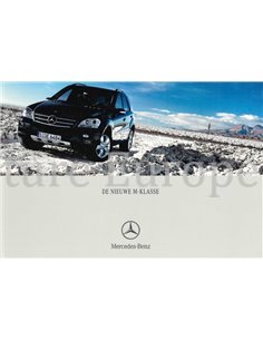 2006 MERCEDES BENZ M KLASSE BROCHURE NEDERLANDS