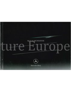 2004 MERCEDES BENZ SL KLASSE HARDCOVER PROSPEKT NIEDERLÄNDISCH