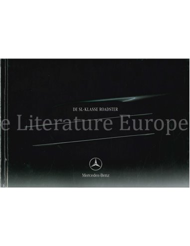 2004 MERCEDES BENZ SL CLASS HARDBACK BROCHURE DUTCH