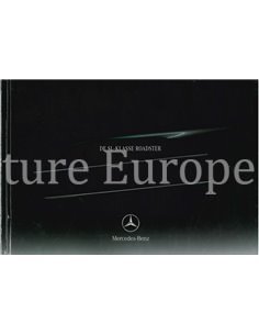 2005 MERCEDES BENZ SL KLASSE HARDCOVER PROSPEKT NIEDERLÄNDISCH